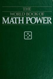 Cover of: The World book of math power. by World Book Encyclopedia