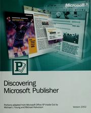 Cover of: Discovering Microsoft Publisher version 2002 by Michael J. Young