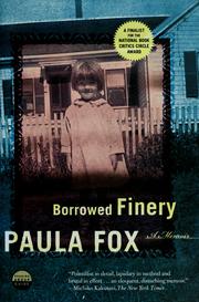 Cover of: Borrowed finery by Paula Fox