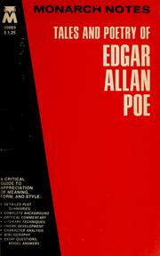 Tales and poetry of Edgar Allan Poe by David Rogers