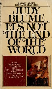 Cover of: It's not the end of the world