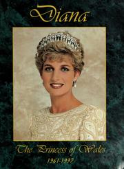 Cover of: Diana, the Princess of Wales, 1961-1997 by Martin James