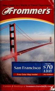 Cover of: Frommer's San Francisco from $70 a Day