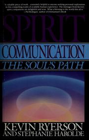 Cover of: Spirit communication: the soul's path