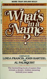 Cover of: What's in a name? by Linda Francis