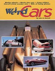Cover of: Weird cars by John Gunnell