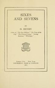 Cover of: Sixes and sevens