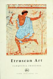 Cover of: Etruscan art: Tarquinia frescoes