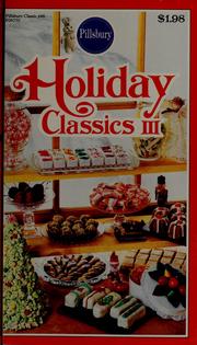 Cover of: Holiday classics III.