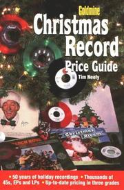 Cover of: Goldmine Christmas record price guide