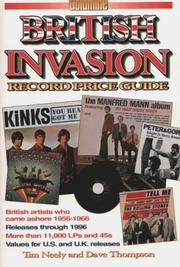Cover of: Goldmine British invasion record price guide by Tim Neely