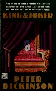 Cover of: King & joker by Peter Dickinson
