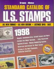 Cover of: Krause-Minkus Standard Catalog of U.S. Stamps, 1998: Listings 1845 - Date (1st ed)