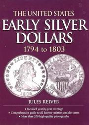 Cover of: The United States early silver dollars, 1794 to 1803