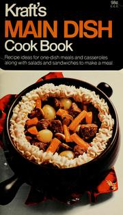 Kraft's main dish cook book