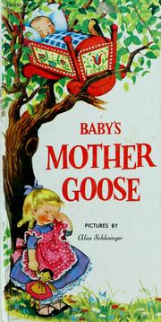 Cover of: Baby's Mother Goose by pictures by Alice Schlesinger.