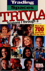 Cover of: Trading spaces trivia: seasons 1 through 3.