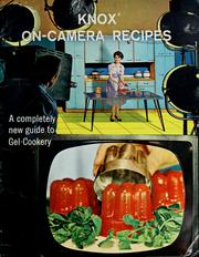 Cover of: Knox on-camera recipes by 