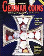 Cover of: Standard catalog of German coins: 1601 to present