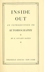 Cover of: Inside out by Bates, E. S.