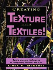 Cover of: Creating texture with textiles!