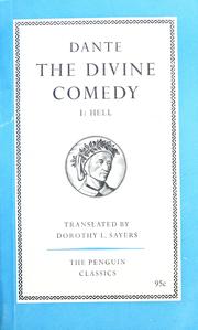 Cover of: Comedy of Dante Alighieri the Florentine: Cantica I, Hell (L'Inferno)