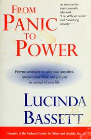 From Panic to Power by Lucinda Bassett