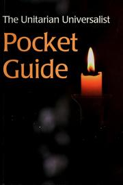 Cover of: The Unitarian Universalist pocket guide