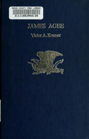 Cover of: James Agee