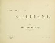 Souvenir of St. Stephen, N.B.