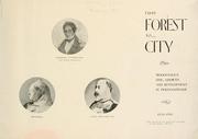Cover of: From forest to city by 