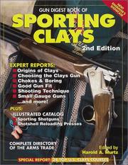 Cover of: Gun Digest Book of Sporting Clays by Harold A. Murtz