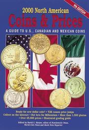 Cover of: 2000 North American Coins & Prices: A Guide to U.S., Canadian and Mexican Coins (North American Coins and Prices, 2000)