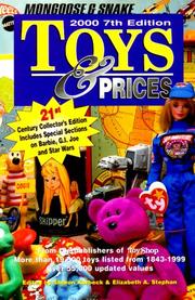 Cover of: Toys & Prices 2000 (Toys and Prices, 2000) | 
