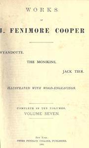 Cover of: Works. -- by James Fenimore Cooper