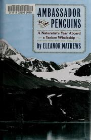 Cover of: Ambassador to the Penguins by Eleanor Mathews