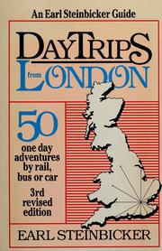 Daytrips from London by Earl Steinbicker, Earl Steinbicker