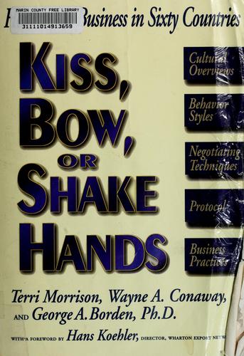 Kiss, Bow, or Shake Hands by Terri Morrison
