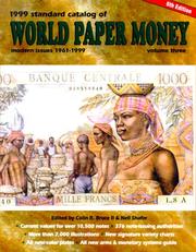 Cover of: Standard Catalog of World Paper Money 2000: Modern Issues : 1961-2000 (Standard Catalog of Modern Paper Money, 6th ed.)