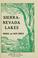 Cover of: Sierra-Nevada lakes