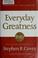 Cover of: Everyday greatness