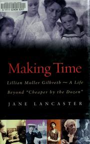 Cover of: Making time by Jane Lancaster