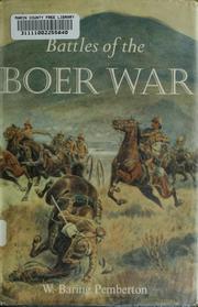 Cover of: Battles of the Boer War