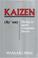 Cover of: Kaizen
