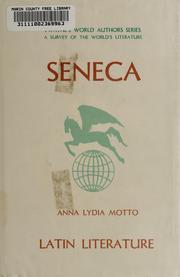 Cover of: Seneca. by Anna Lydia Motto