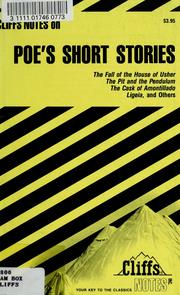 Cover of: Poe's short stories: notes ...