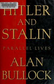 Cover of: Hitler and Stalin: parallel lives