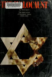 Cover of: The holocaust: the destruction of European Jewry, 1933-1945.