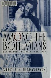 Cover of: Among the bohemians: experiments in living, 1900-1939