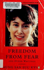 Cover of: Freedom from fear: and other writings